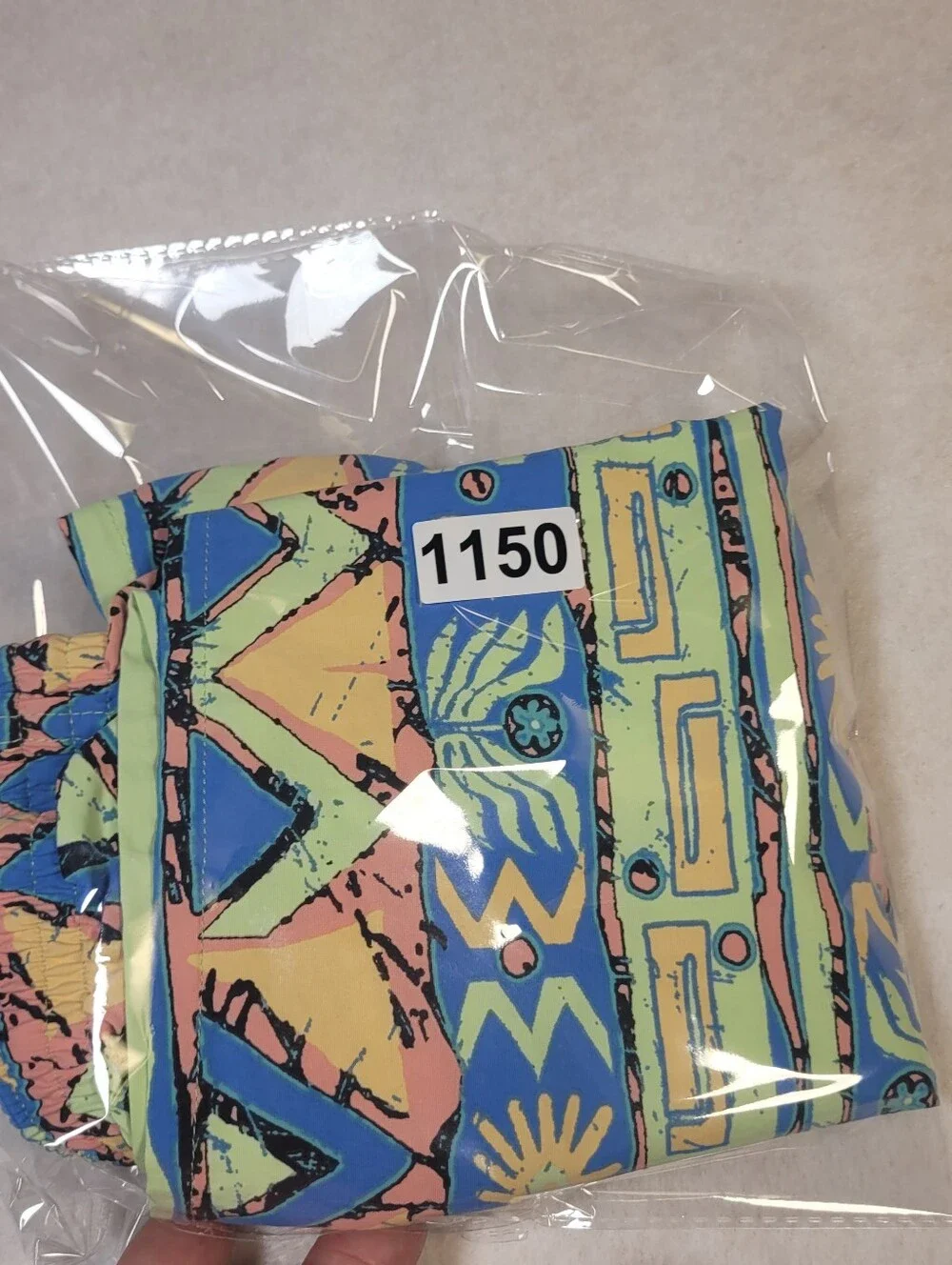 Patagonia NetPlus Shell Baggies Swim Trunks Shorts Multicolor Aztec Print Sz Med